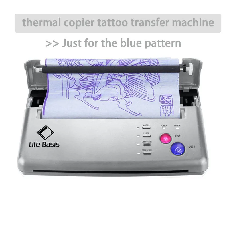 

Factory Supply Thermal Stencil Tattoo Copier Printing Transfer Machine