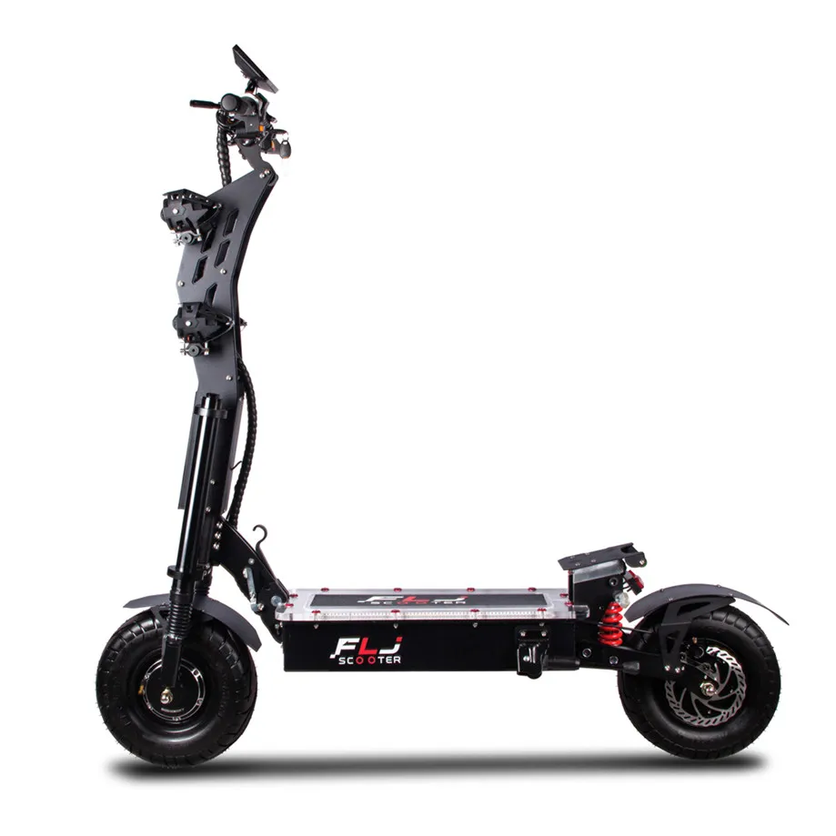 

FLJ 72V 8000W Electric Scooter with Dual motors engines acrylic led pedal