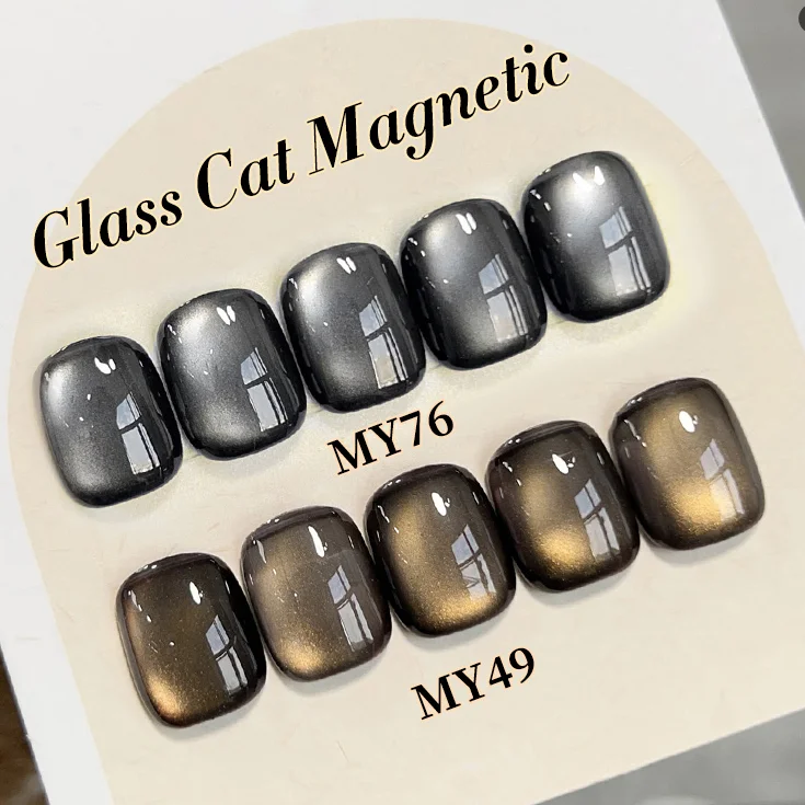 BORN PRETTY Fall&Winter Water Light Cat Eye Uv Gel Polish Colors Toxic Free Black Jelly Crystal Magnetic Cat Eye Nail Gel Colors
