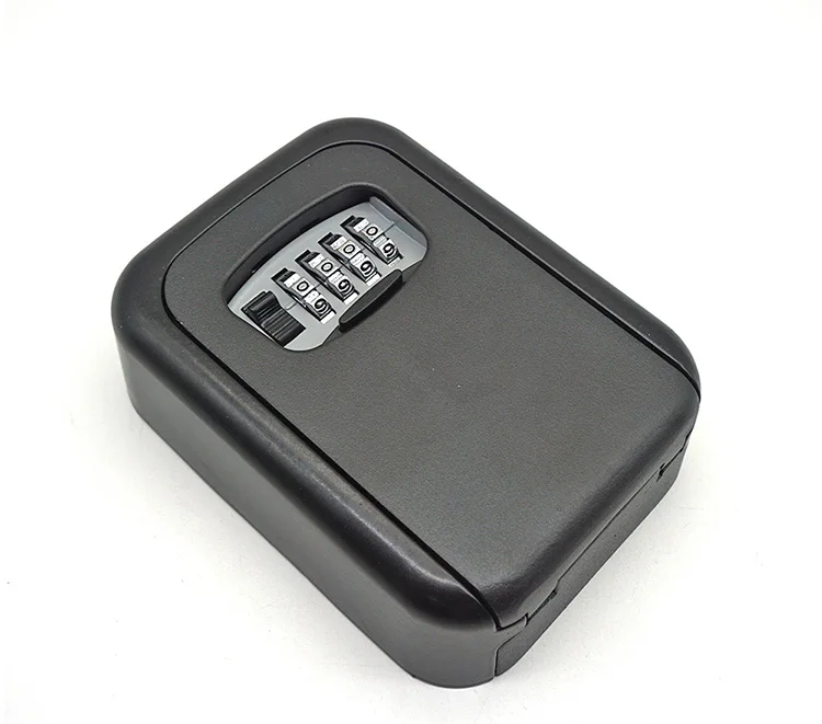 

Wall Mount 4 Digit Combination Key Storage Lock Box metal Key Safes