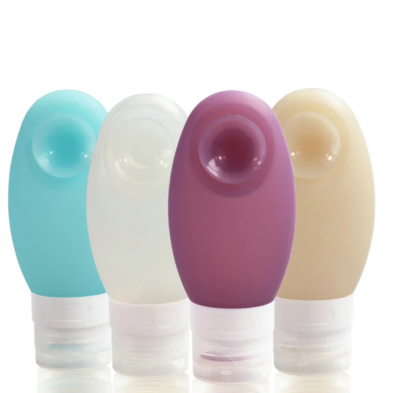 

Amazon top seller leak proof portable travel set cosmetic silicone travel lotion bottle