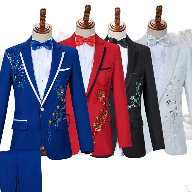 

Wholesale mens fashionable suits blue color suit for men slim fit performance turkish men's suits custom