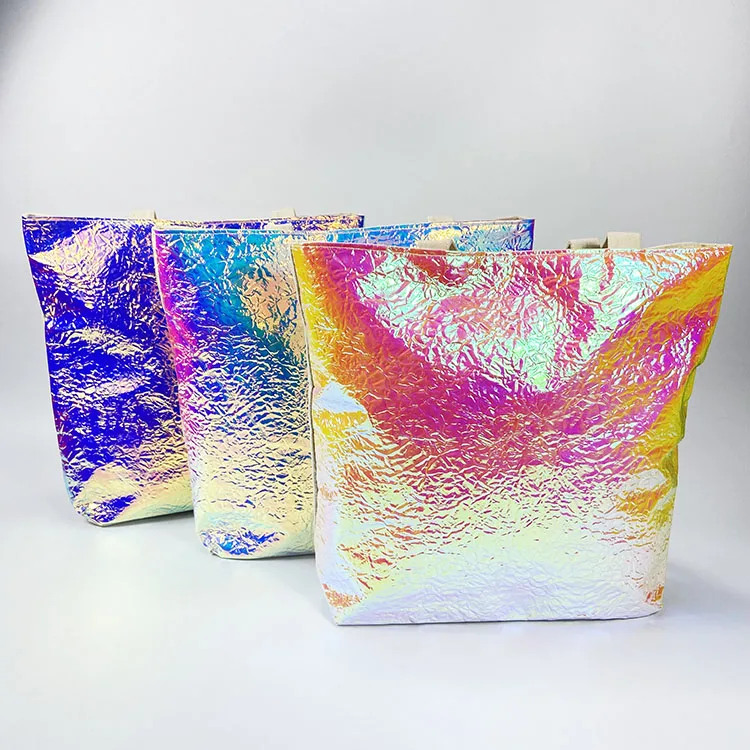 

Jelly Purse Handbags 2021 New Canvas Tote Tie dye Colorful Ladies Handbag, Multi