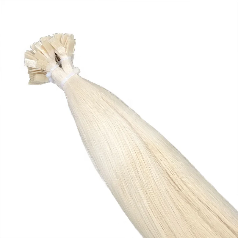 

New Design Professional Factory Flat Tip Double Drawn Virgin Remy Hair Extensions