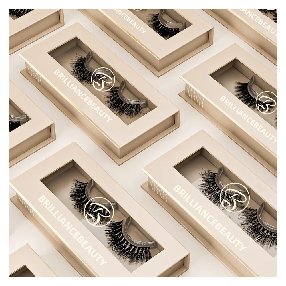 

Hot-selling Factory Price Free Sample Natural Fluffy Mink Lashes 100% Mink Fur Eyelashes