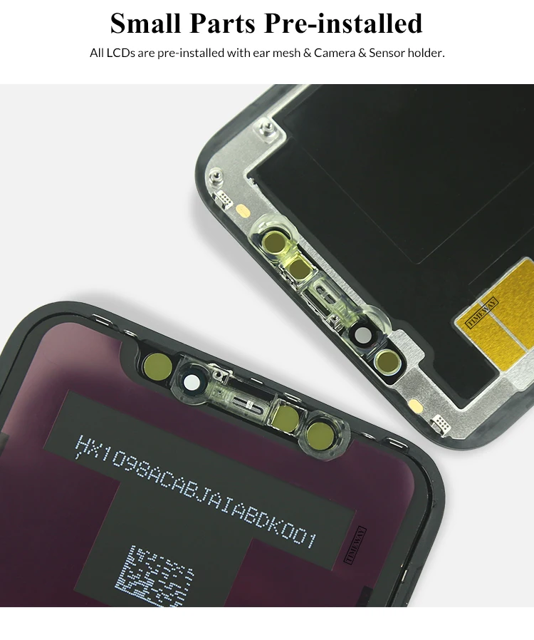 Complete OEM screen lcd for iphone x lcd display screen replacement,for iphone x screen cell phone repair