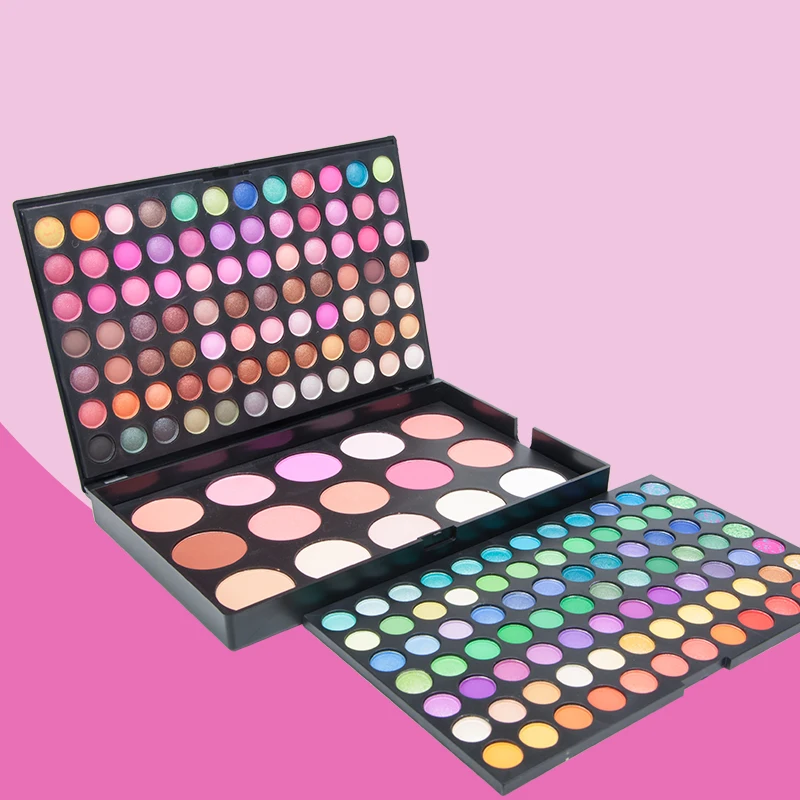 
Hot Selling 183 Color Makeup Set Professional Eyeshadow Palette Powder Blush Contour Cosmetics Kit Natural Maquillaje Makeup Kit 
