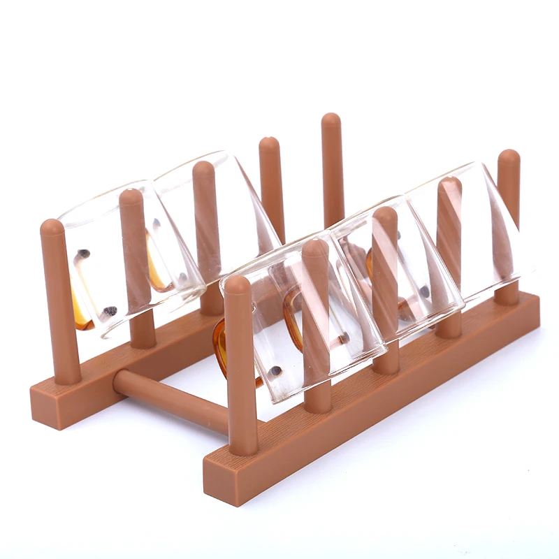 

Removable solid color household kitchen tableware dish drain rack storage rack