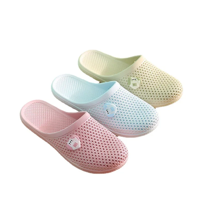 

womens sandals Summer Sandals Fashion Hollow Out Breathable Beach Slippers Flip Flops EVA Massage Slippers Sandals, Light blue, light pink, light purple, light green