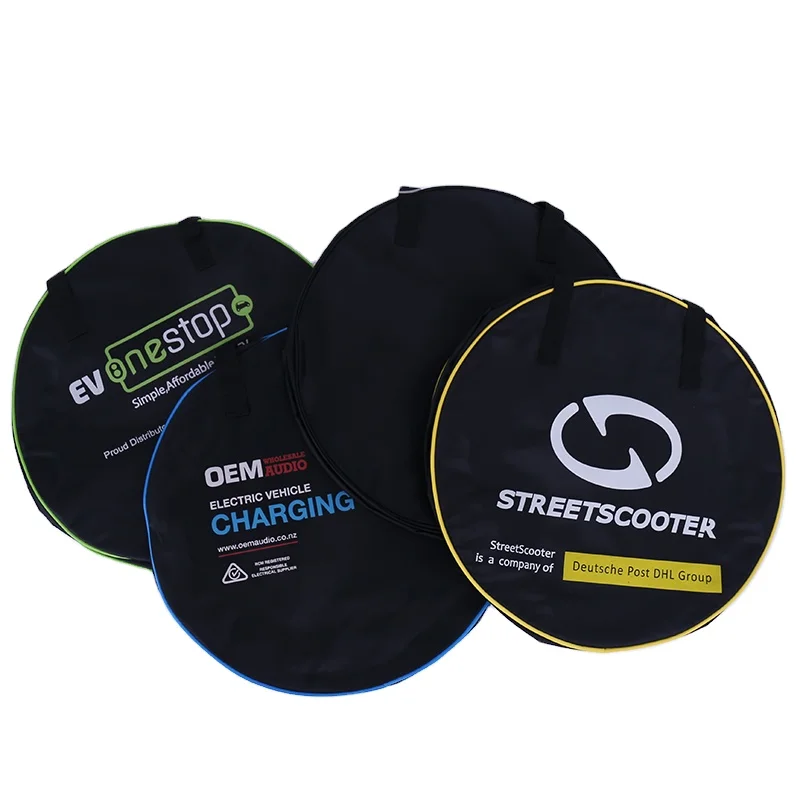 

Multi-Functional Waterproof high quality ev handbag for packing EV charging cables and Portable EV chargers Custom logo