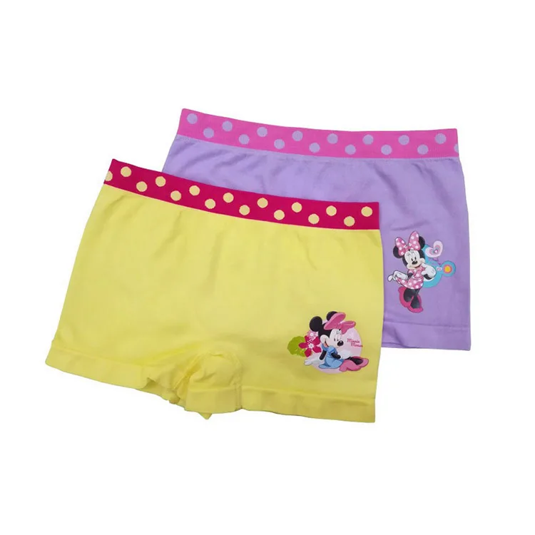 New Design Eco Friendly Underwear Panties Print Cartoon Cute Little
