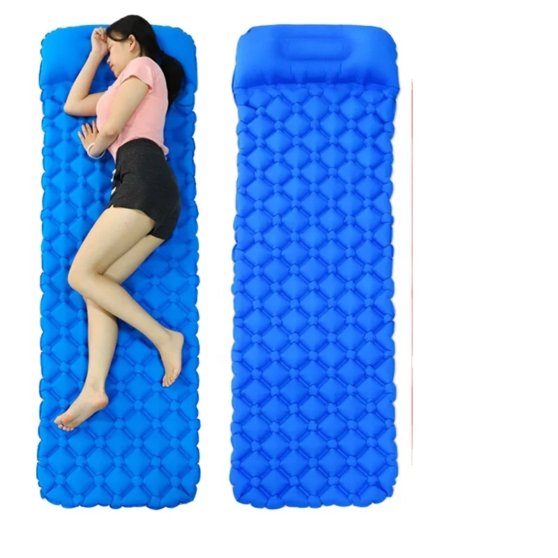

TY Outdoor Inflatable Mattress Ultra-Light Camping Mat Hiking Air Cushion Portable Sleeping Mat Damp Proof Waterproof Pad, Customized
