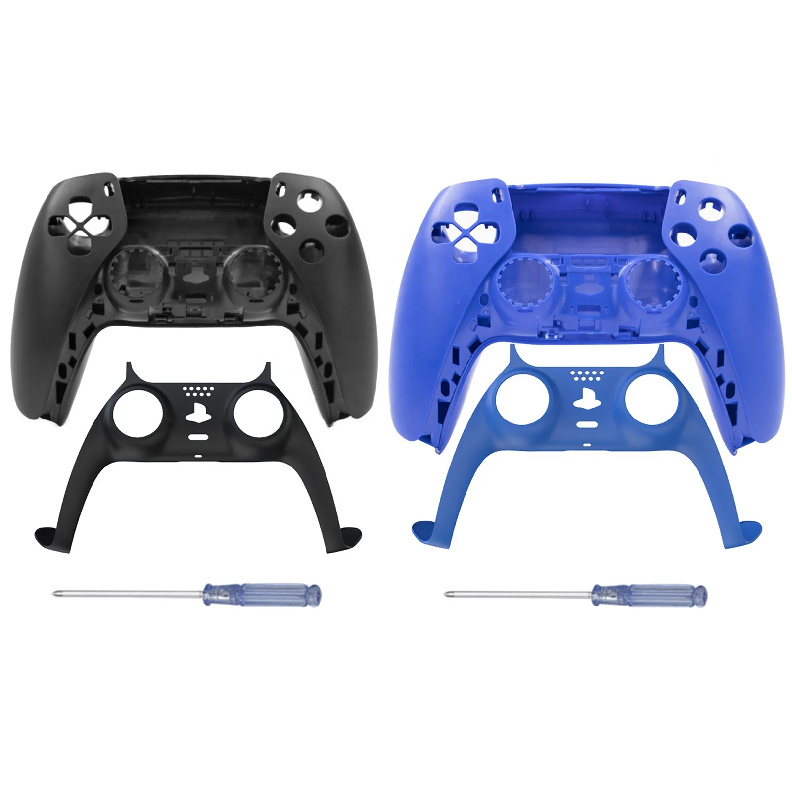 

Game Controller Replacement Shell Case For PS5 Dualsense Playstaion5 Gamepad Decorative Strip Skin Cover Replacement Accessories