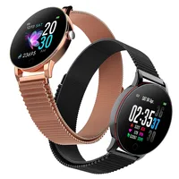 

Waterproof Blood Pressure Heart rate monitor Bracelet Smart Watch