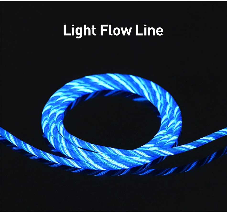 Strong magnetic magnetic head data cable 3-in-1 optical fiber charging cable - ANKUX.COM