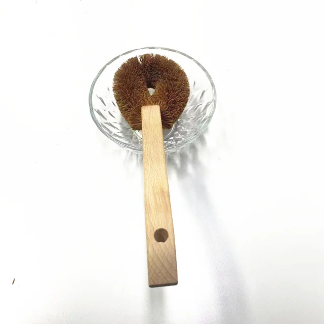 

ECO Beech Handle Coconut Fiber kitchen cleaning Brush