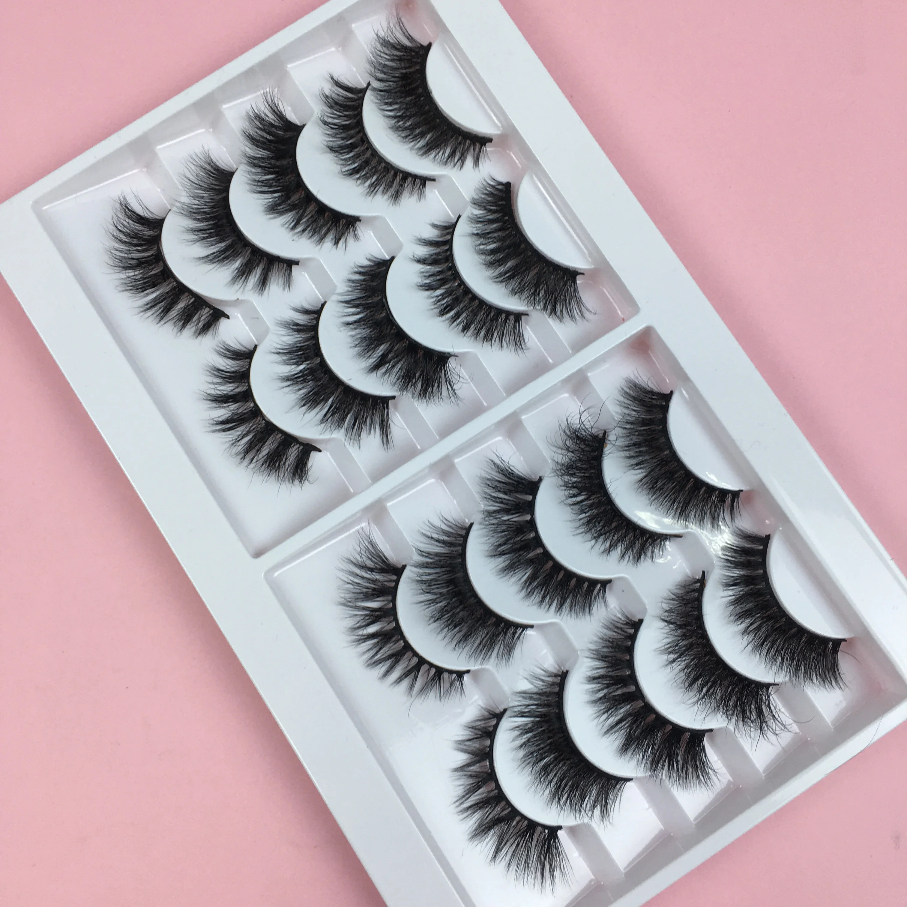 

BIG DISCOUNT $0.99/pc real mink eyelash natural lash style with free eyelash package customization available ready in stock lash