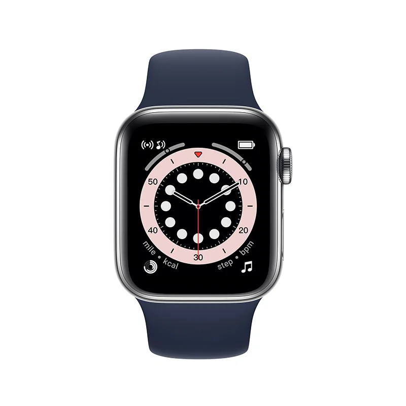 

t500+ pro plus seri 6 smart watched android IOS fitness iwo reloj smart bracelet smartwatch c6 band serie 6 smart watch 2021, Black white pink blue