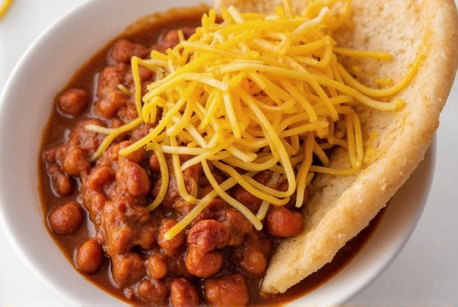 Chili cheese toppings