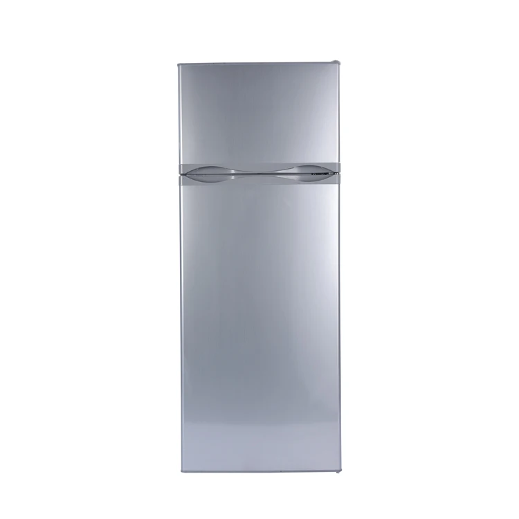 High Quality 218 L Solar Refrigerator Dc Power Compressor Top Freezer Refrigerator Deep Freezer