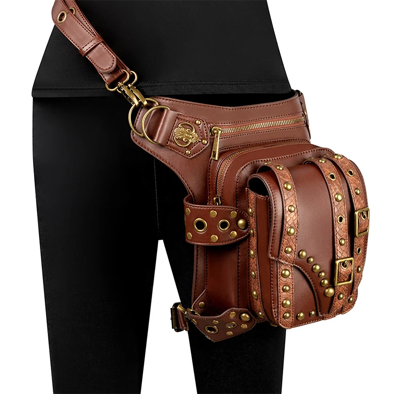 

Outdoor Activities Steampunk Leg Bag Motorcycle Bag Waist Bags