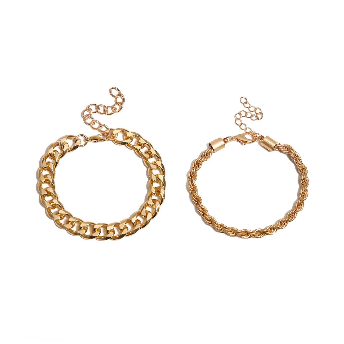 

Fashion gold-plated bracelet set for women 2020, Like picture