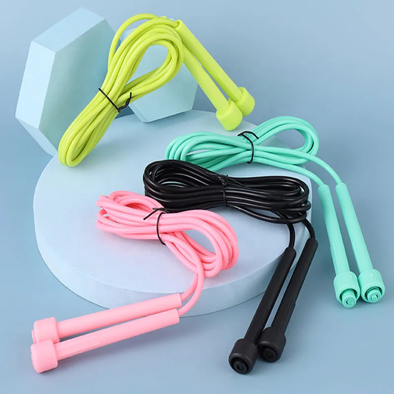 

Hot Sale New Cheap Pencil Handle Adjustable Speed Jump Rope For Kids Training