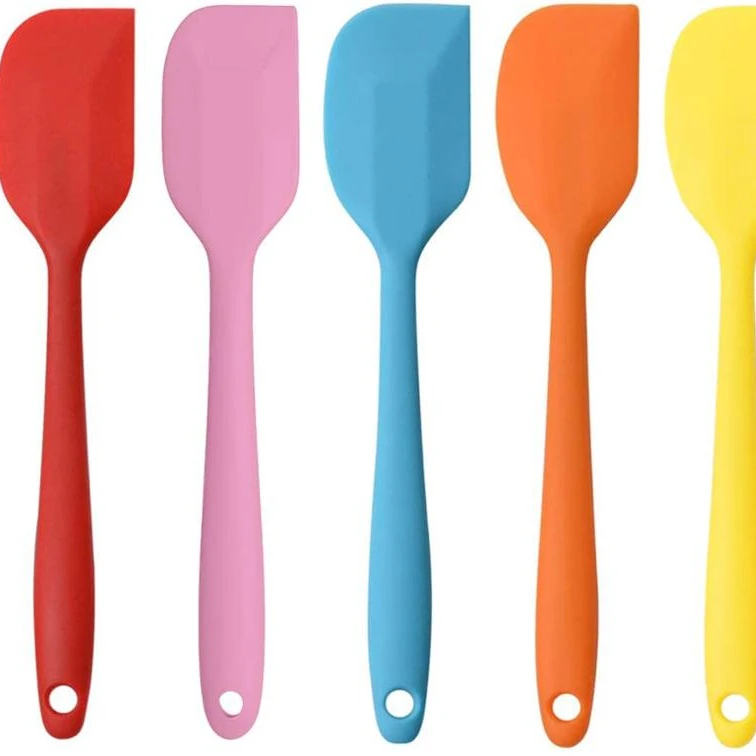 

Silicone Scraper Spatula heat-resistant spatula set silicone kitchen spatula, Pink,blue etc