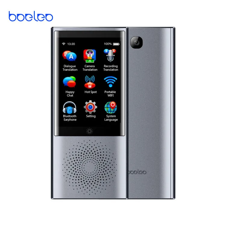 

Hot Selling In Stock Boeleo W1 2.8 Inch Portable Smart Voice AI Translator Support 45 Languages 4G Translator