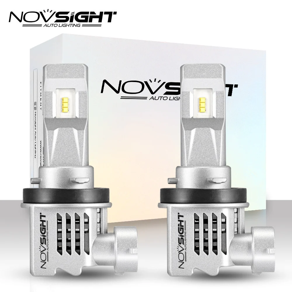 Novsight High Quality A500-N30S-H11 H1 H4 55W 10000 Lumen Super Bright Car Led Lights h4 bulb auto headlight bulbs