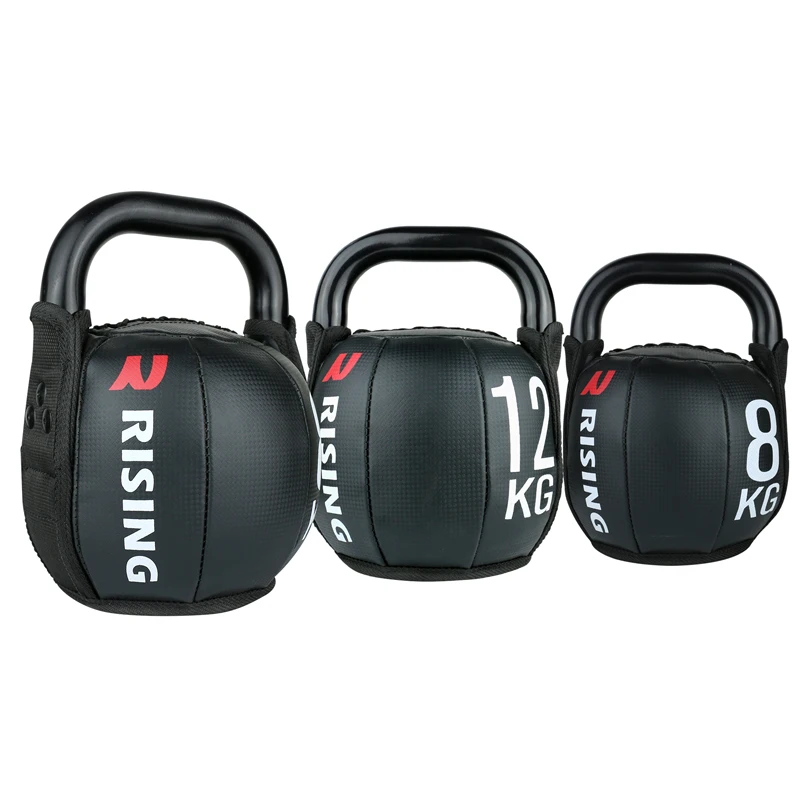 

Wholesale Custom Logo Black Weight Competition Soft Kettlebell Fitness