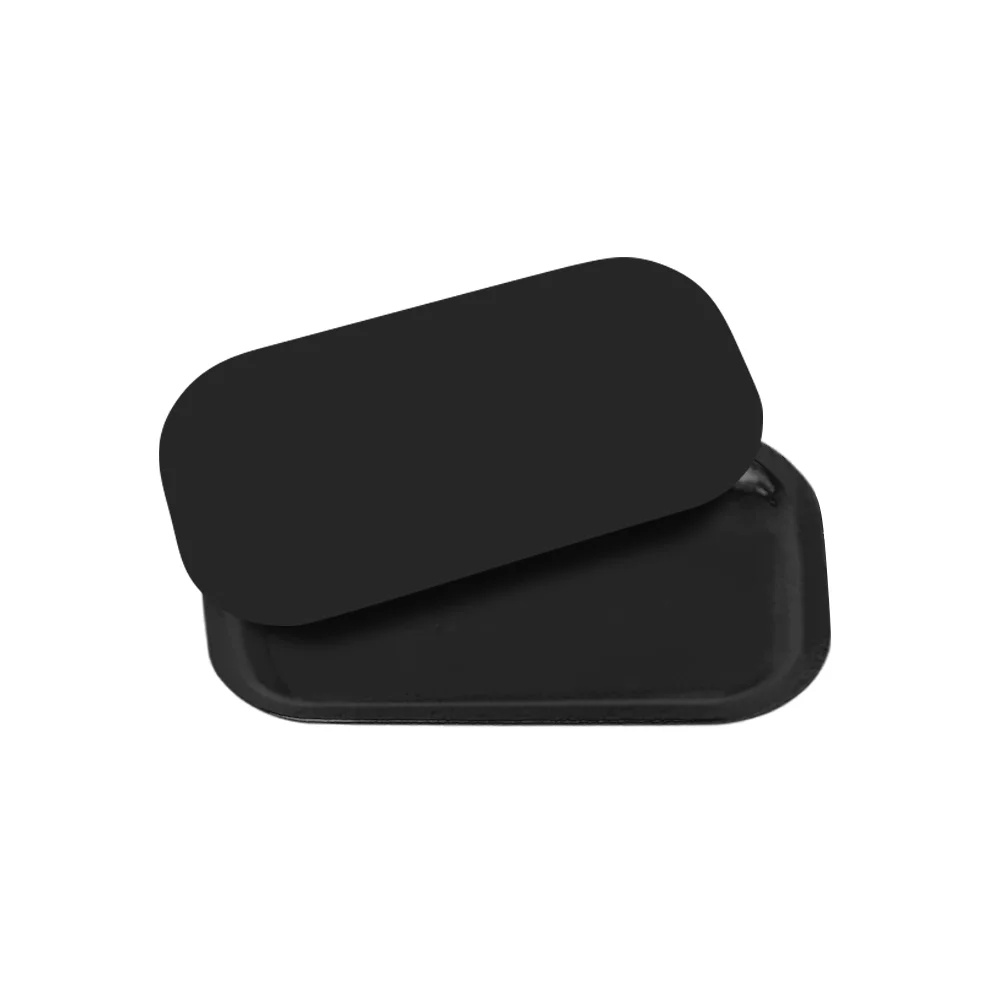 A 18*14cm Custom Logo Smoke Metal Herb Trays Plain Weed Cigarette Tray