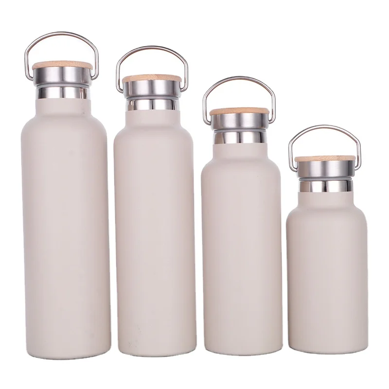 

Non Sweat Leak Proof 500ml 600ml 750ml Wide Mouth Vacuum Stainless Insulated Water Bottle, Customed color
