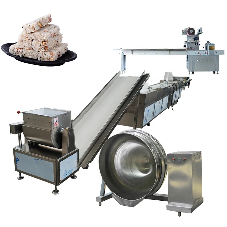 candy rice grain bar pressing making machine