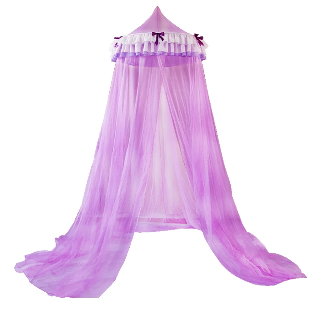 Wholesale Princess Round Lace Bed Net Canopy Netting Mosquito Net