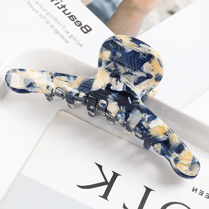 

Hot Sale High Quality Shiny Printed Leopard Hair Claw Clip Girls Fashion Hairpin Acrylic Hair Claw Clip, Customized