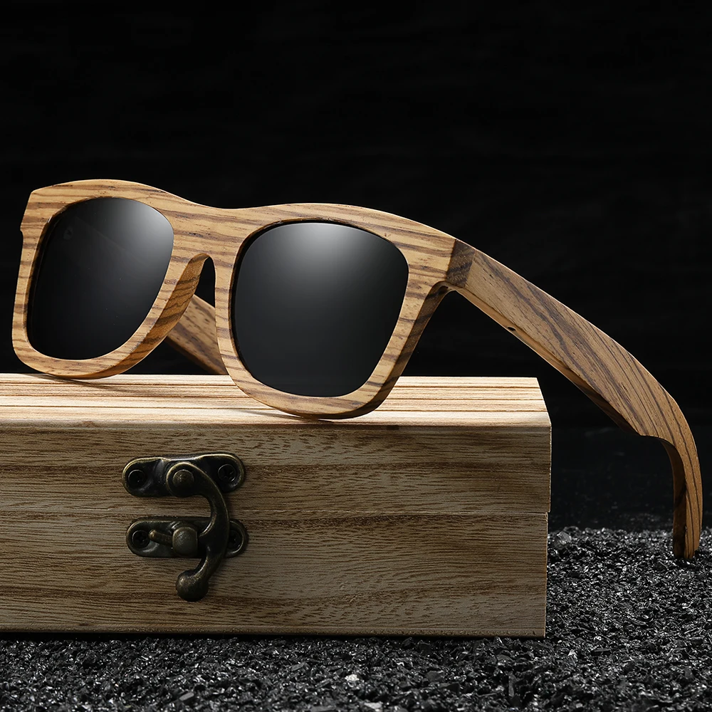 

Wholesale Retro Pure Wooden Environmental Protection Polarized Sunglasses