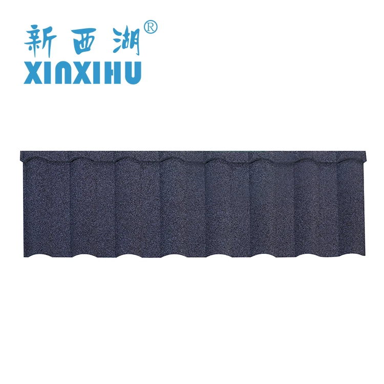 
2020 Hangzhou Roofing Sheet Stone Coated Steel Shingles Roofing Africa 