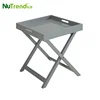 Removable coffee tray table foldable wooden folding sofa tray table with special offer spot goods in stock