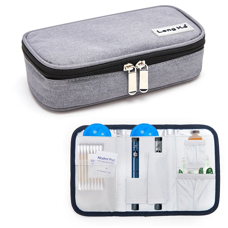 

Portable Insulated Diabetic Travel Case Cooler Box Insulin Cooler Bag