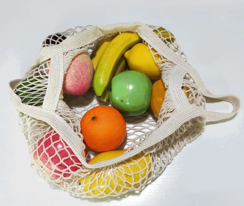 

The Original Eco Friendly Washable And Reusable Produce Drawstring Mesh Net Bag, Accept custom