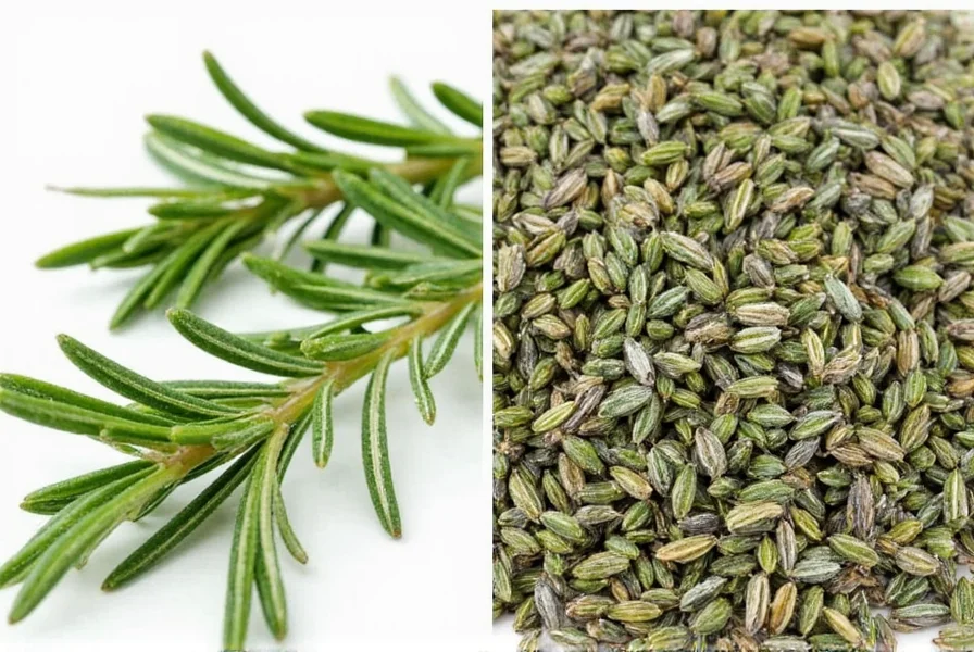 Final shot of rosemary used in a finished dish