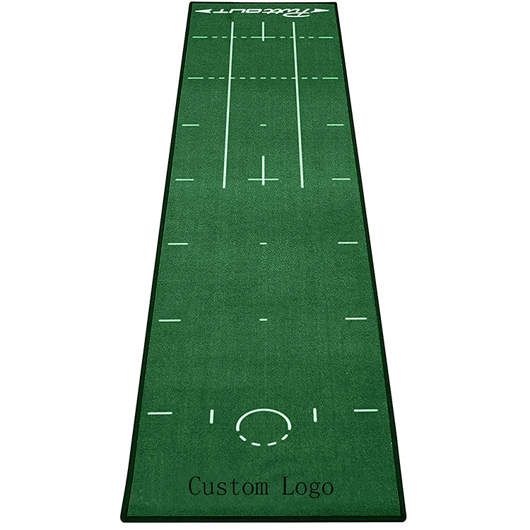 
,HIgh quality custom printing carpet golf putter mat 