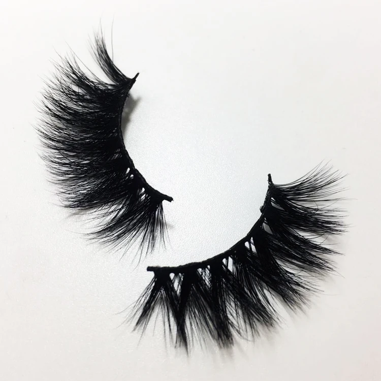 

20mm006 Super long thick eyelashes and new york eyelashes produced from mink eyelashes vendor, Black and colorful