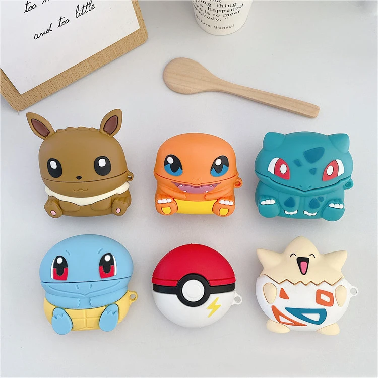 

Squirtle Zenigame Togepi Cute Silicon Earphone Case;Protector Cute Animal For Airpods Pro Case Cover