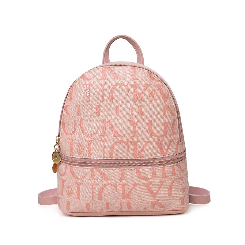 

2021 new letter digital printing backpack, 6 colors
