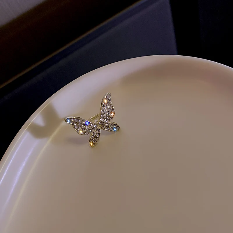 

trendy fashion gold plated butterfly earing earring