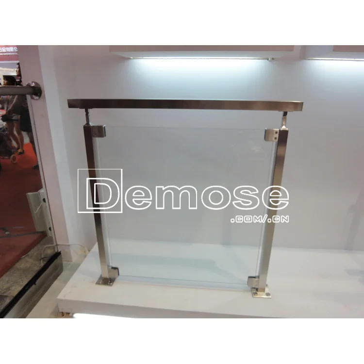 Tempered Glass Guardrail Used For Deck/porch/stair Buy Spacer Block
