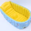 Foldable plastic inflatable baby bath tub