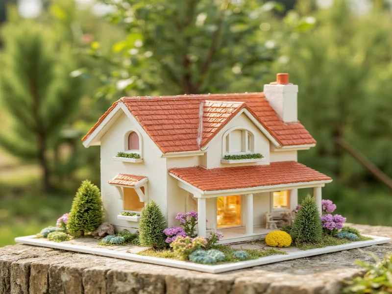 DIY Miniature House Kit: Build Your Dream Dollhouse Easily